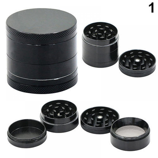 New 4 Layer Broken Smoke Grinder Metal Tobacco Grinder Smoking Pipe Herb Grinders Weed sigaretten maker moledor de hierba